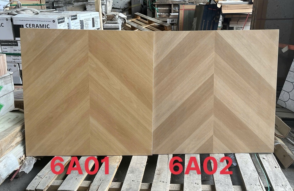 Gạch giả gỗ 600x600mm xương đá nhập khẩu mã GG6A01 (sao chép)