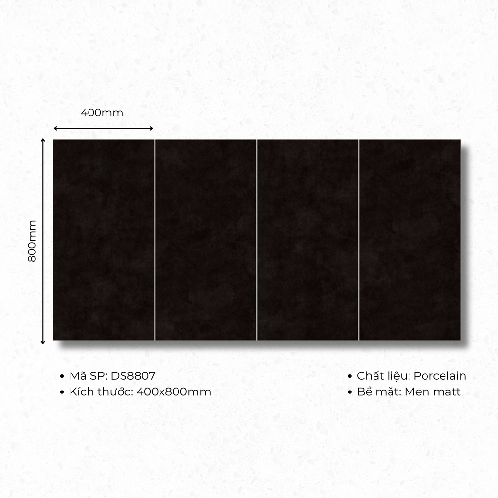 Gạch ốp lát Porcelain  400x800 mã DS8807
