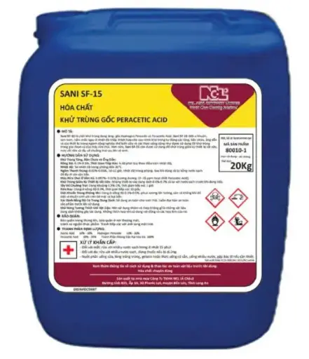 CHẤT KHỬ TRÙNG GỐC PERACETIC AXIT SAN-PA153