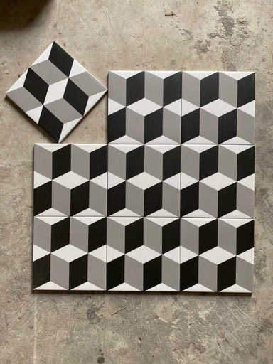 [F2091] Gạch bông  KT 200x200mm mã F2091