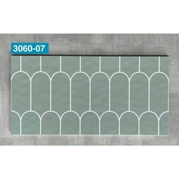 [DS3060-07] Gạch ốp tường xanh lá nhạt họa tiết lông vũ KT 300x600mm